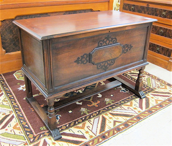 Appraisal: WALNUT BLANKET CHEST Berkey Gay Furniture Co Grand Rapids c