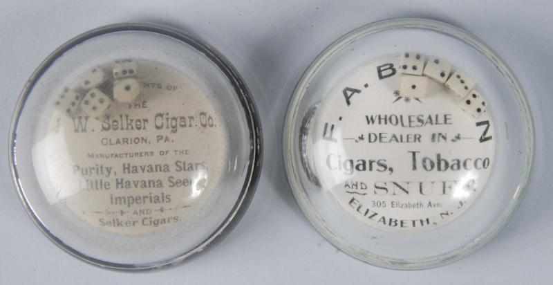 Appraisal: Pair of Cigar Advertising Trade Stimulators Description s Includes one