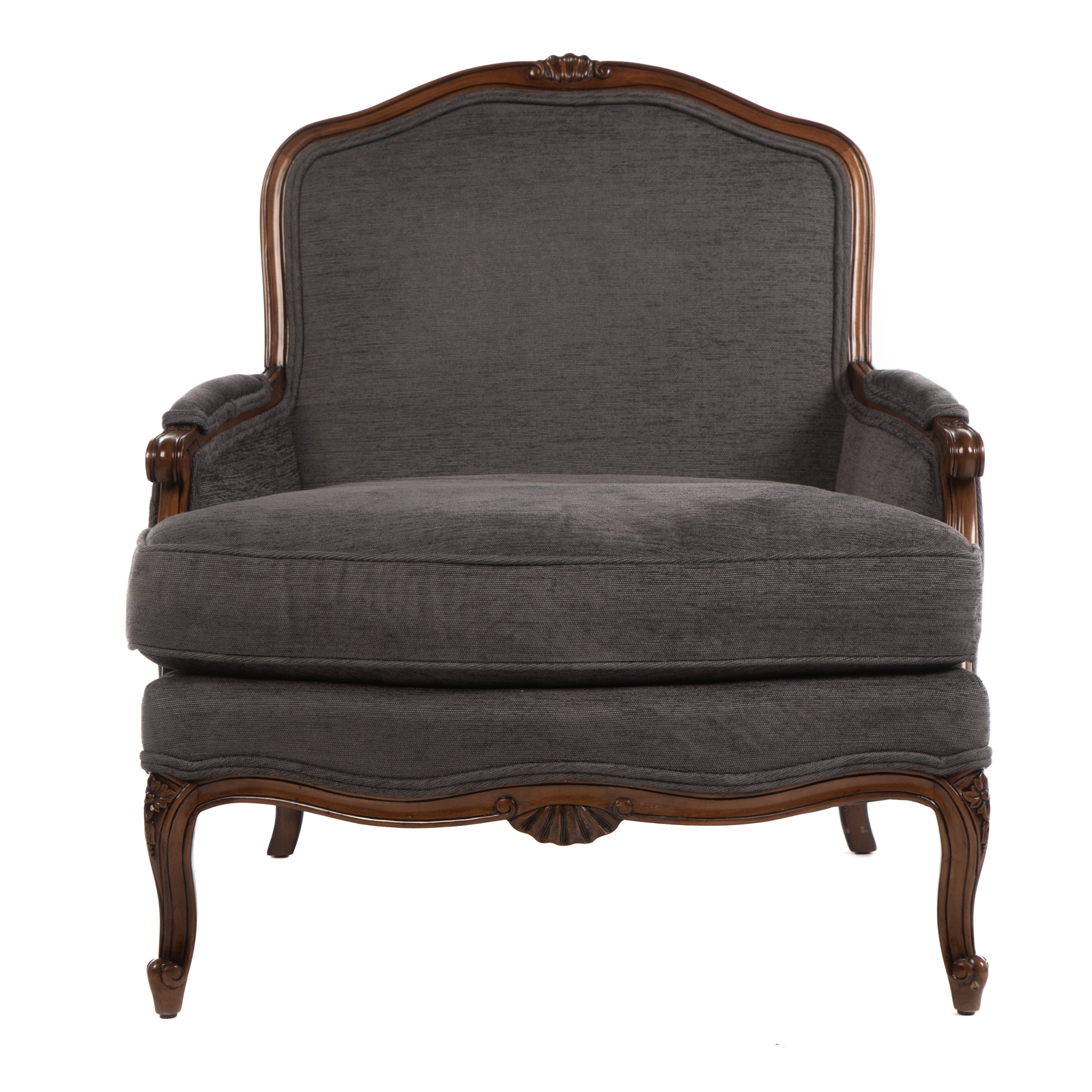 Appraisal: THEODORE ALEXANDER LOUIS XV STYLE ARM CHAIR th century having