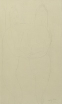 Appraisal: A Facsimilie Of A Drawing By Modigliani Adam and Eve