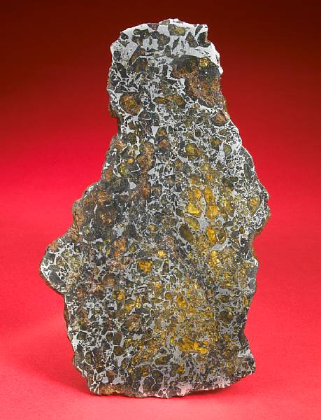 Appraisal: Albin Complete Slice Stony-Iron Pallasite PAL Laramie County Wyoming Discovered