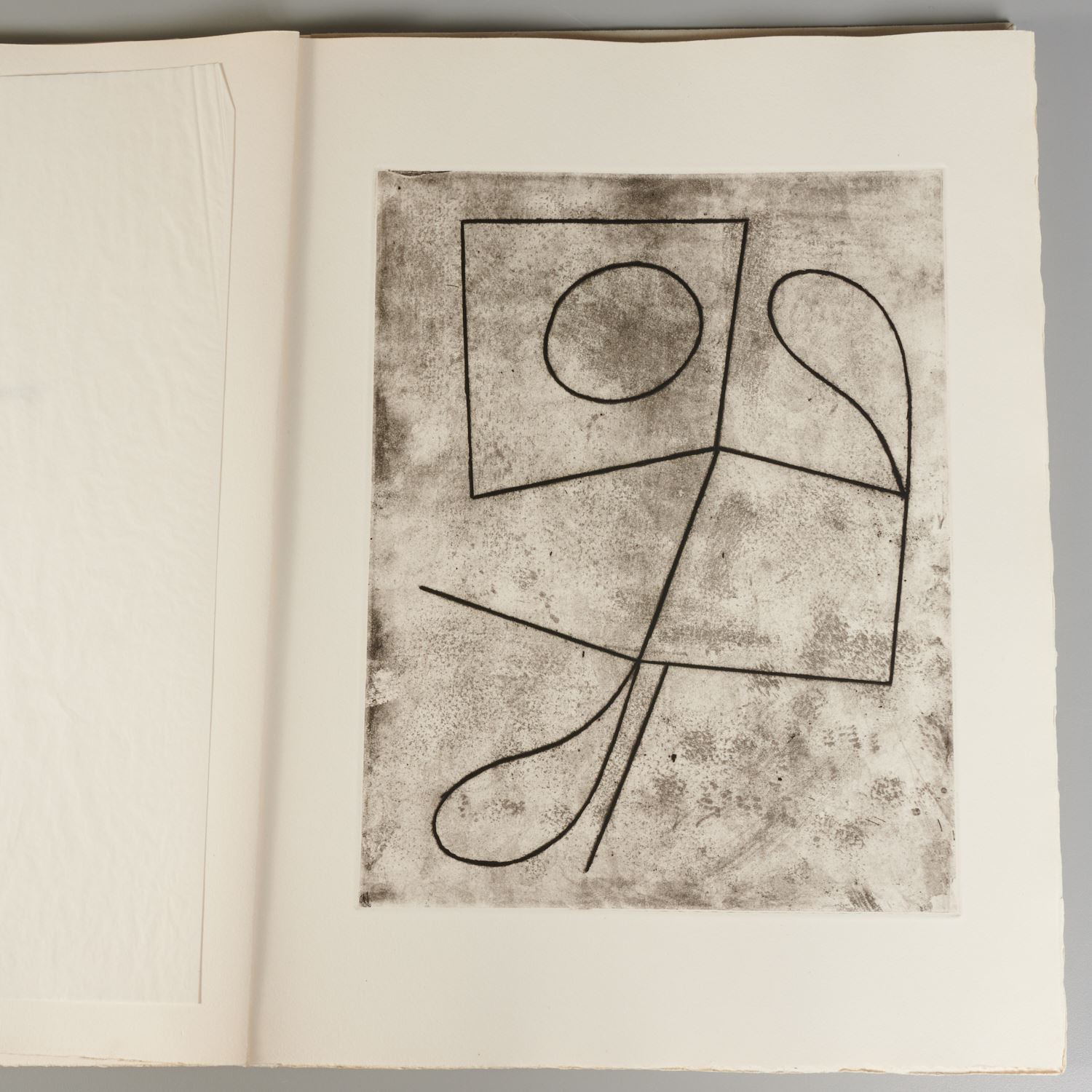 Appraisal: JEAN ARP VERS LE BLANC INFINI SIGNED La Rose des