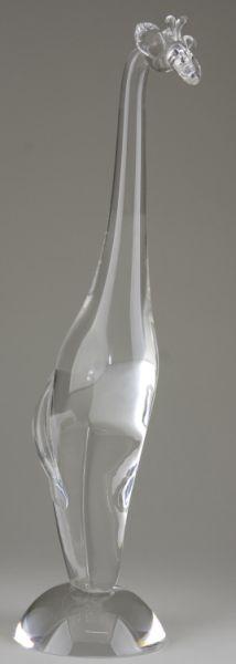 Appraisal: Steuben Crystal Giraffe signed Steuben on base From a Southern