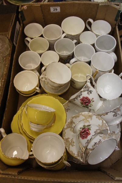 Appraisal: A collection of various pottery tea sets to include Paragon