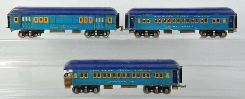 Appraisal: Lot of American Flyer President Special Cars Pre-war Standard gauge