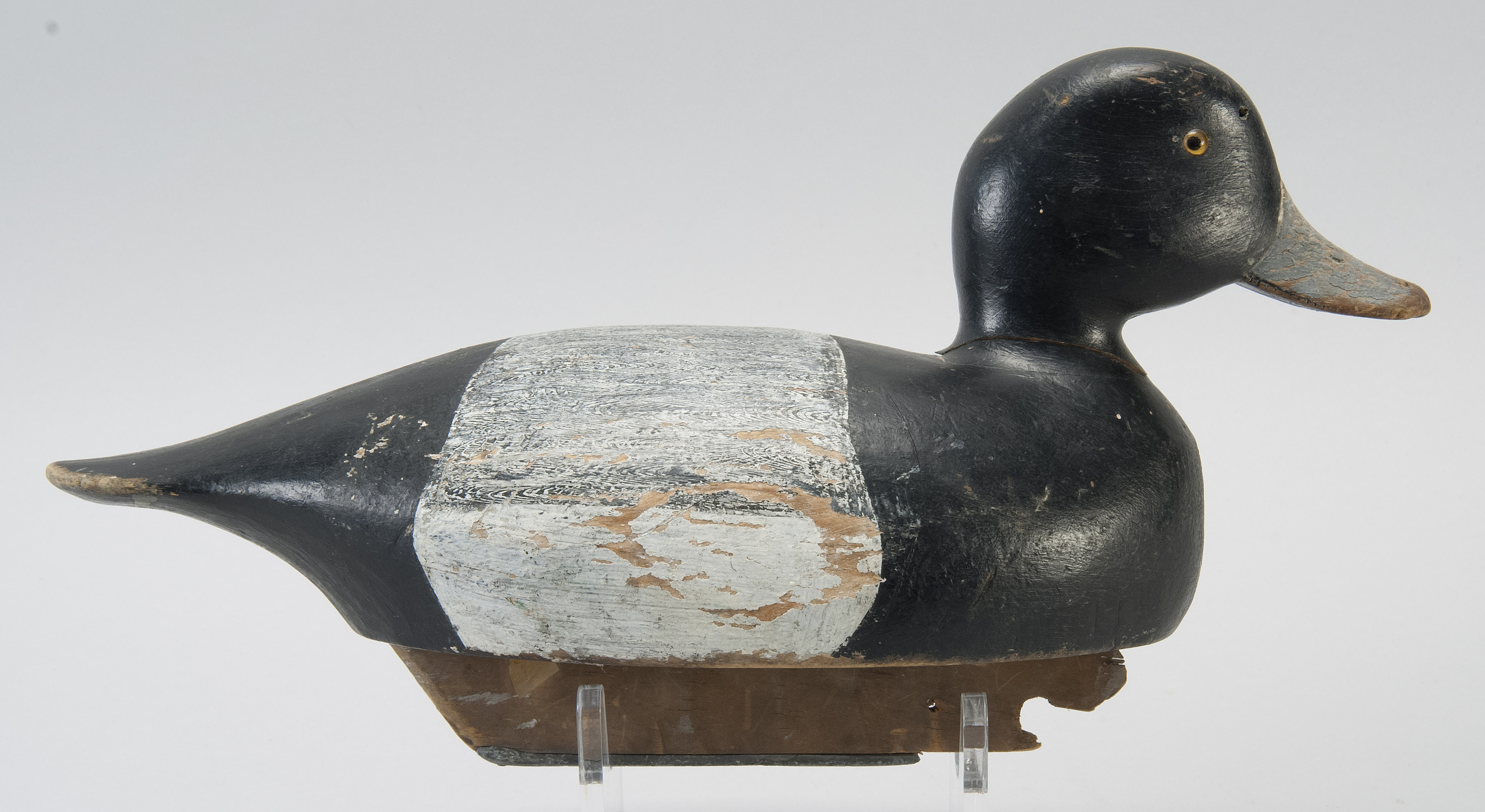 Appraisal: BLUEBILL DRAKE DECOY From the Alexandria Bay area of New