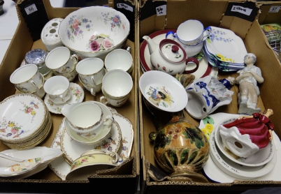 Appraisal: A collection of pottery to include Adderley Grafton China Teaset