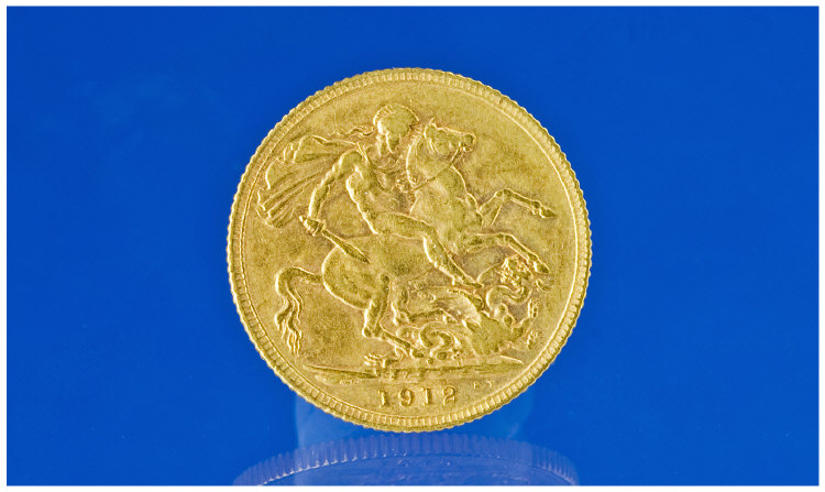 Appraisal: George V Full Sovereign