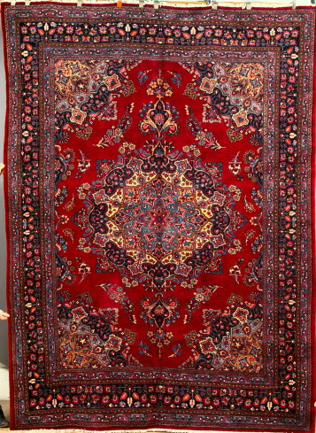 Appraisal: Persian Mashad Carpet ' x '