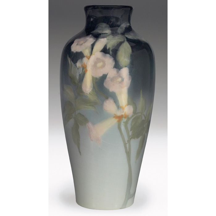 Appraisal: Rookwood vase shouldered shape in an Iris glaze with a