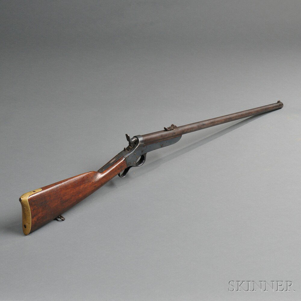 Appraisal: Sharps Hankins Army Model Carbine c - walnut stock with