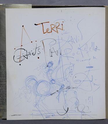 Appraisal: DRAWING PRESENTATION GERARD MAX EDITOR DALI NY ABRAMS ST EDITION