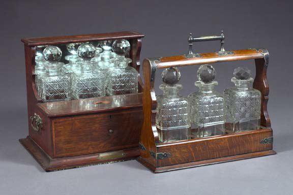 Appraisal: Good Edwardian Satin and Holly Wood-Inlaid Oak and Mirrored Glass