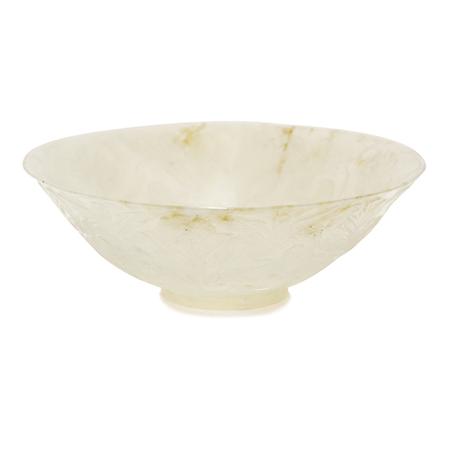 Appraisal: Chinese Mughal Celadon Jade Bowl Estimate -