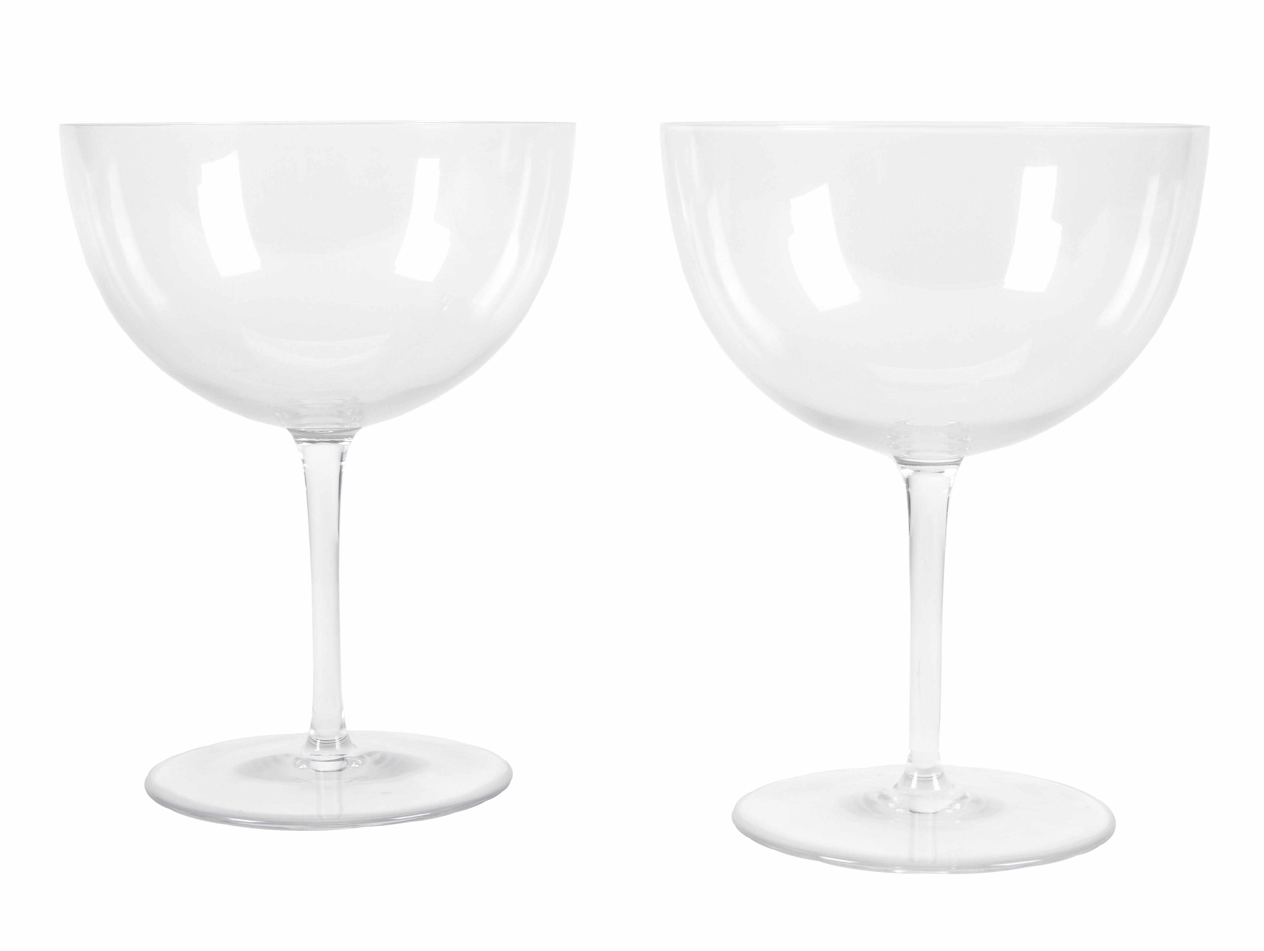 Appraisal: Seven Baccarat glass dessert coupes acid-stamped factory markheight in diameter