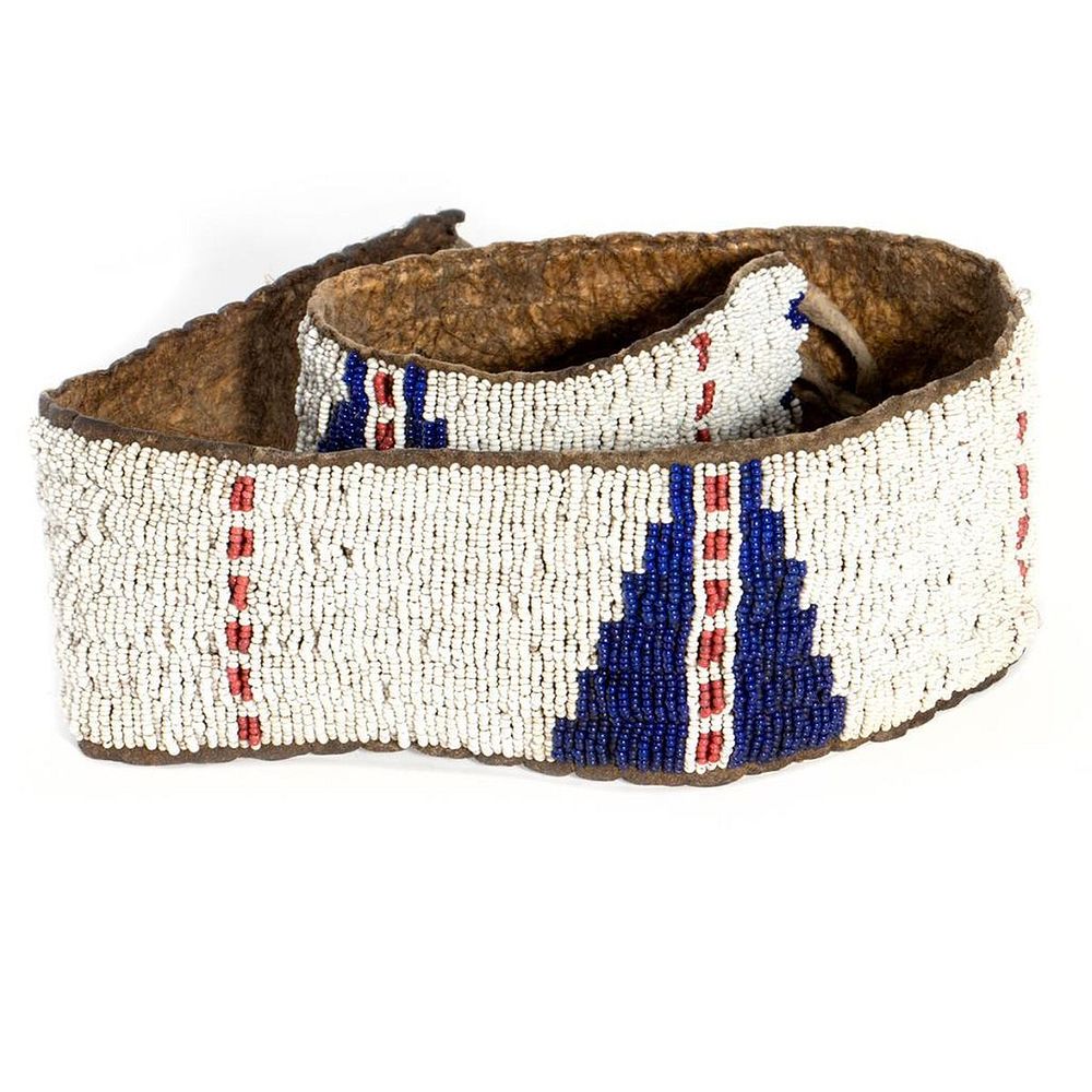 Appraisal: Native American Beaded Belt in l