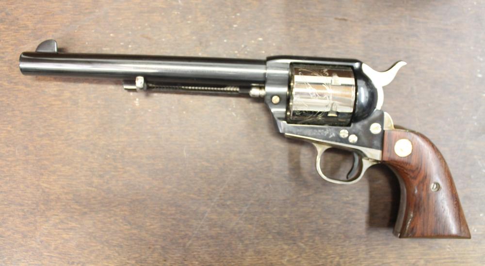 Appraisal: COLT SINGLE ACTION ARMY COMMEMORATIVE REVOLVER Colt caliber barrel blue