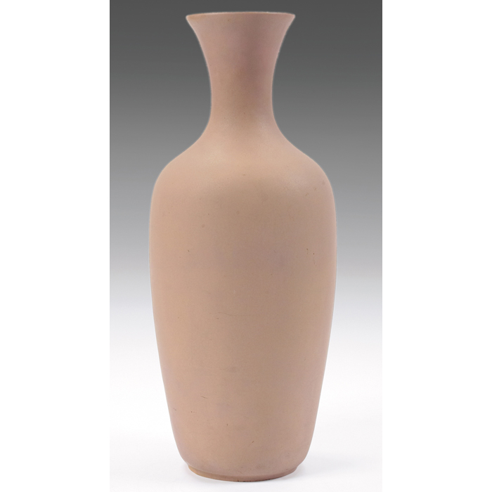 Appraisal: Teco vase designed by W D Gates D light rose