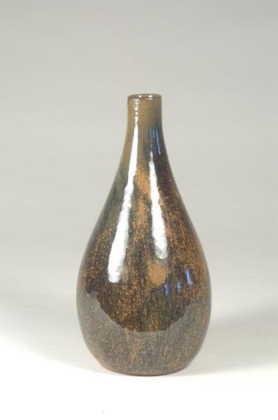 Appraisal: Signed AR Cole Pear shaped vase H - ExcellentEverette James