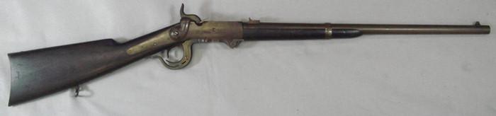 Appraisal: Buruside breech-ldg percussion carbine cal bbl Made by Buruside Rifle