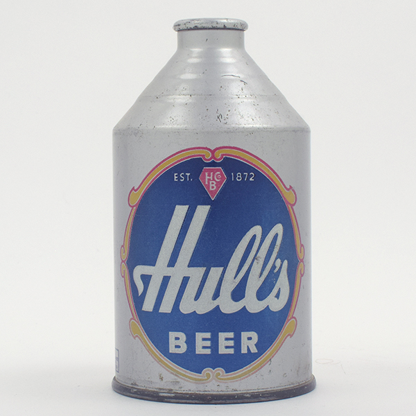 Appraisal: Hulls Beer Crowntainer Cone Top TOUGH - Reference USBC -