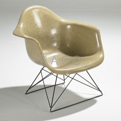 Appraisal: CHARLES AND RAY EAMES HERMAN MILLER LAR lounge chair with