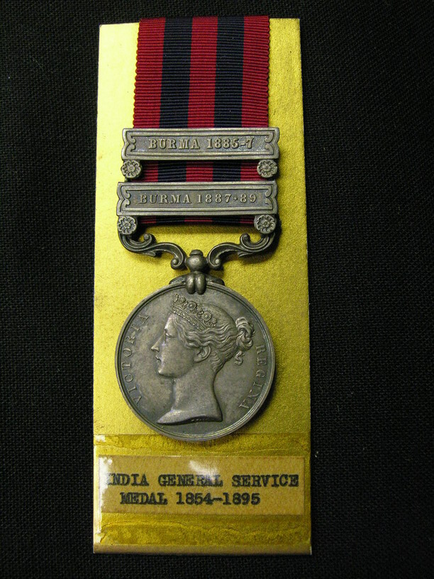 Appraisal: BRITISH MILITARY INDIA GEN SERVICE MEDAL - Awarded to Pte