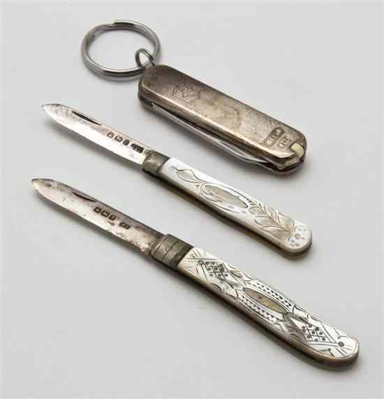 Appraisal: An American Sterling Silver Pocket Knife Victorinox for Tiffany Co