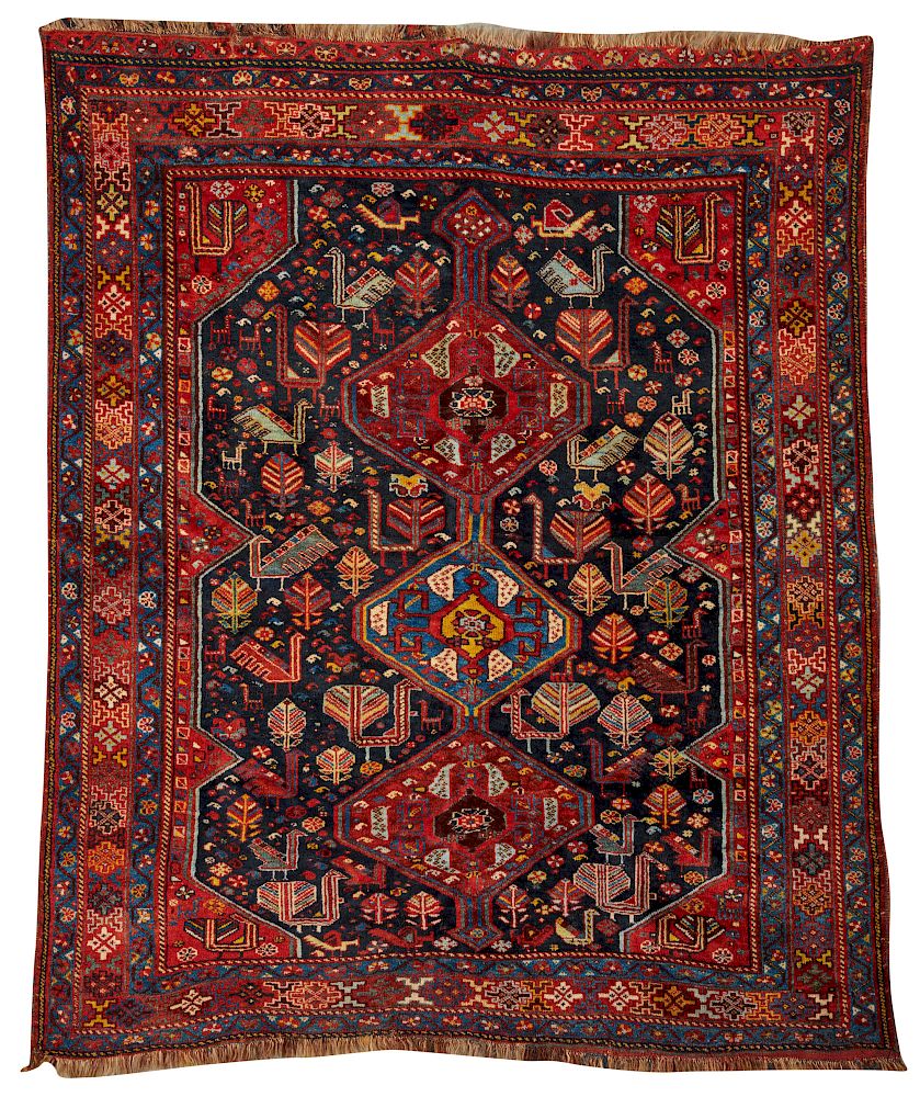 Appraisal: Kampseh Rug South Persian ca ft in x ft in