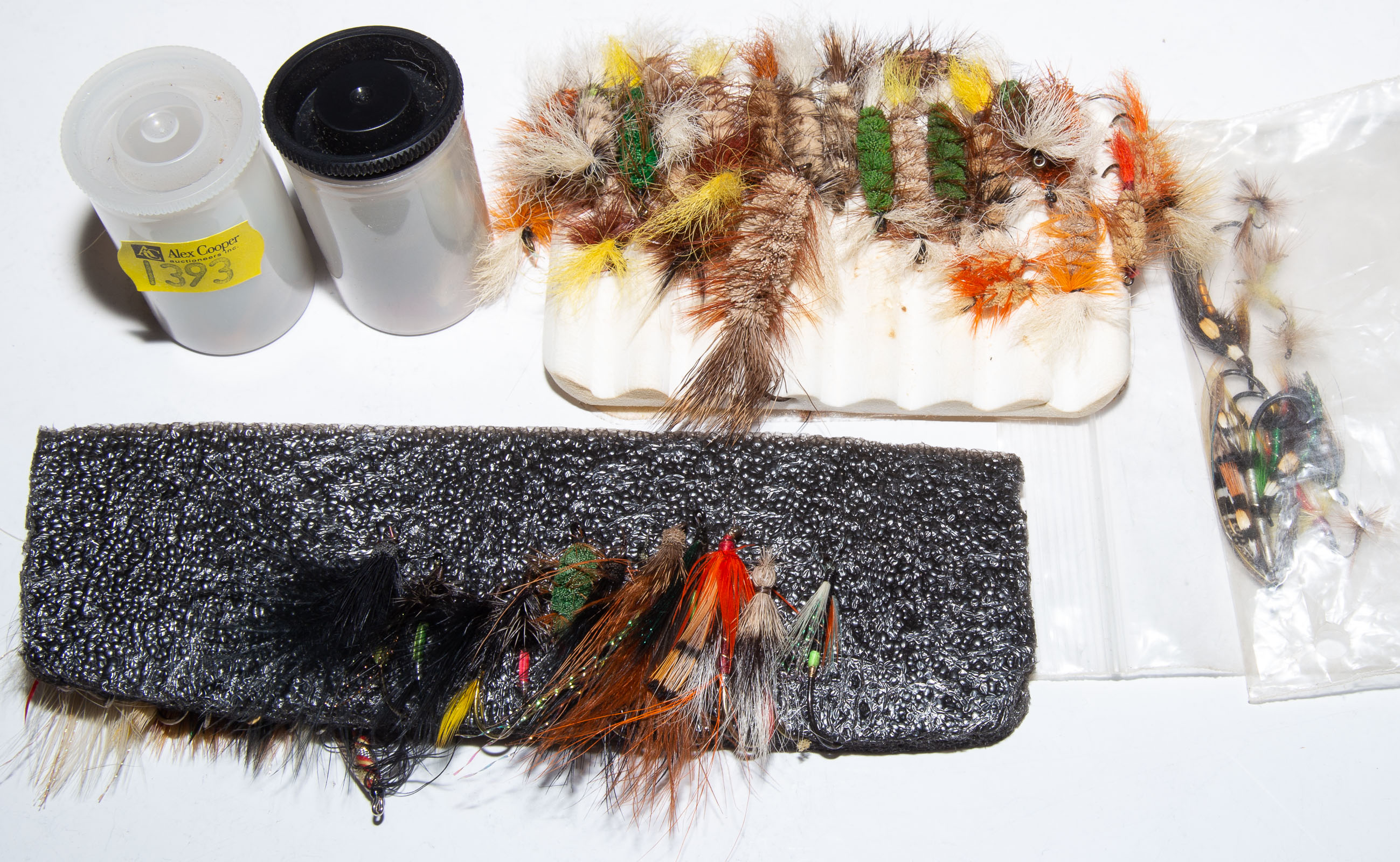 Appraisal: ASSORTED HANDMADE FLY FISHING LURES