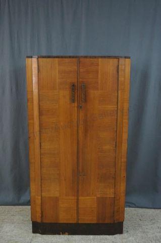 Appraisal: Antique ca 's English Door Armoire - Closet Dates Post