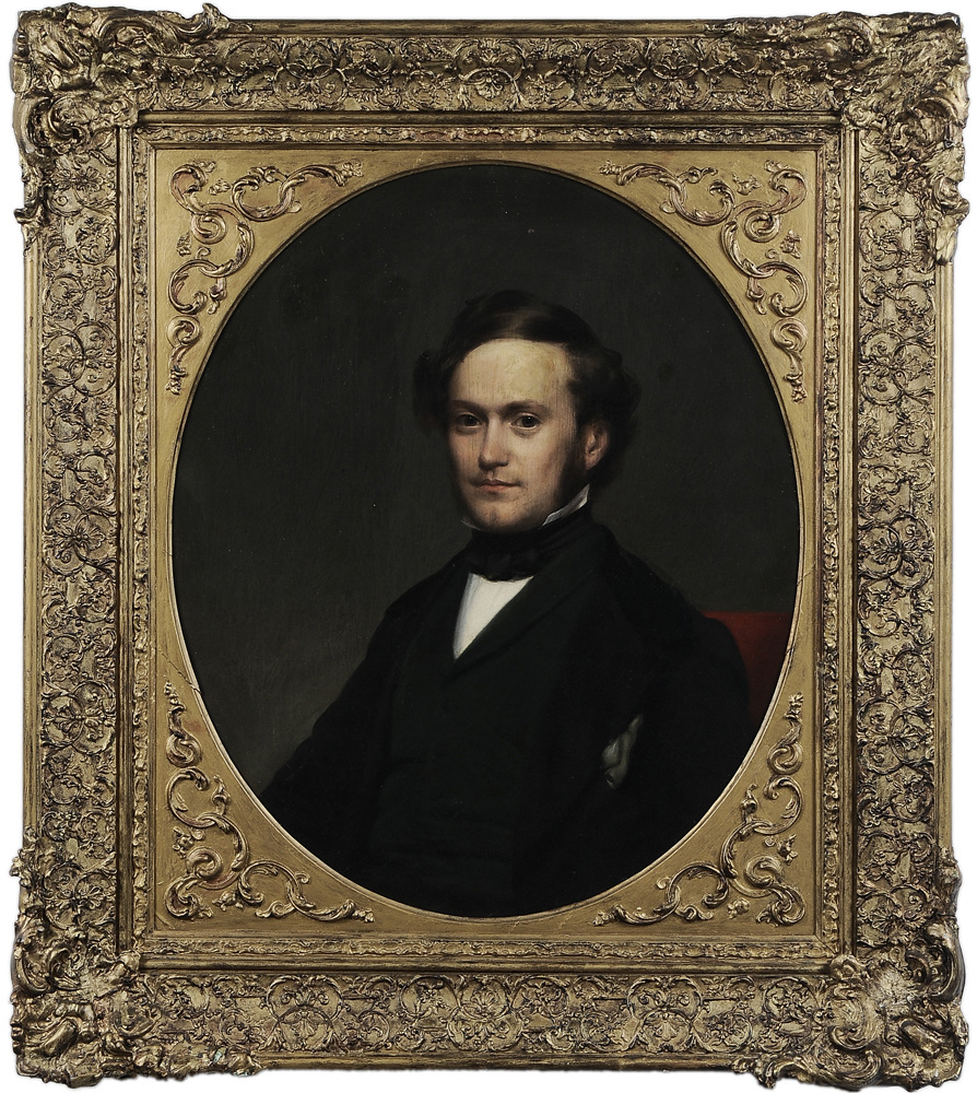 Appraisal: American School th century Portrait of a Gentleman said to