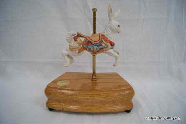 Appraisal: Tobin Fraley American Carousel RabbitThis is a Sixth Edition -