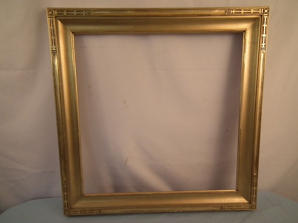 Appraisal: MOTYKA CUSTOM GILT FRAME Modern hand carved and gilt Arts