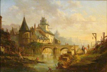 Appraisal: ATTRIBUTED TO CHARLES EUPHRASIE KUWASSEG french -