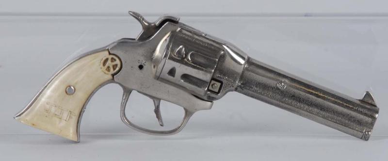 Appraisal: Cast Iron Lone Ranger Cap Gun Description Polished Marked with