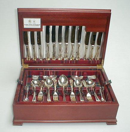 Appraisal: An Arthur price canteen of electroplated cutlery