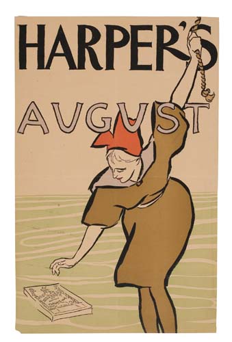 Appraisal: EDWARD PENFIELD HARPER'S AUGUST x inches x cm Condition A-