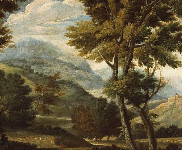 Appraisal: Follower of Gaspard Dughet called Gaspard Poussin French - An