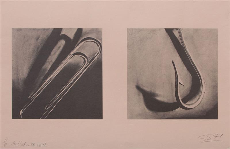 Appraisal: A MISCELLANEOUS GROUP OF WORKS ON PAPER Including two screenprints