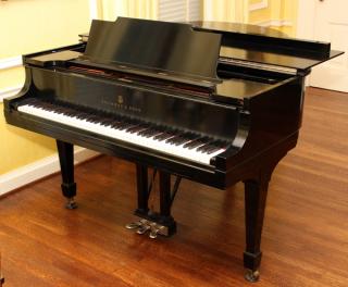 Appraisal: STEINWAY SONS BLACK EBONY BABY GRAND PIANO STEINWAY SONS MODEL