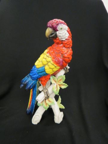 Appraisal: Fine Porcelain Figurine of a Parrot tall