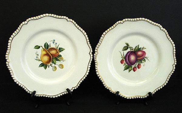 Appraisal: Twelve Royal Worcester bone china plates mid- th century Each