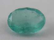 Appraisal: A loose polished emerald accompanied by Chanthaburi Gemological Laboratory report