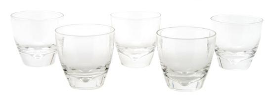 Appraisal: A Partial Set of Eleven Steuben Glass Tumblers each of