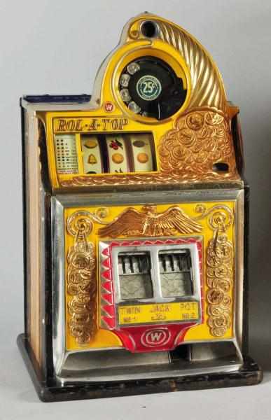 Appraisal: Watling Coin Front Rol-A-Top Machine Description In virtual unused condition