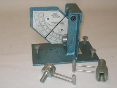 Appraisal: A CARDEW MECHANICAL BALLISTIC PENDULUM MK c steel construction printed