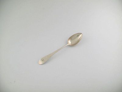 Appraisal: James Douglas a silver old English Point pattern tablespoon circa