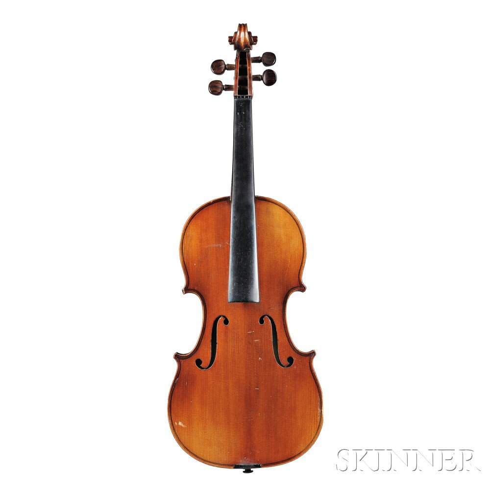 Appraisal: Modern French Violin Jean Mennesson Reims bearing the maker's label