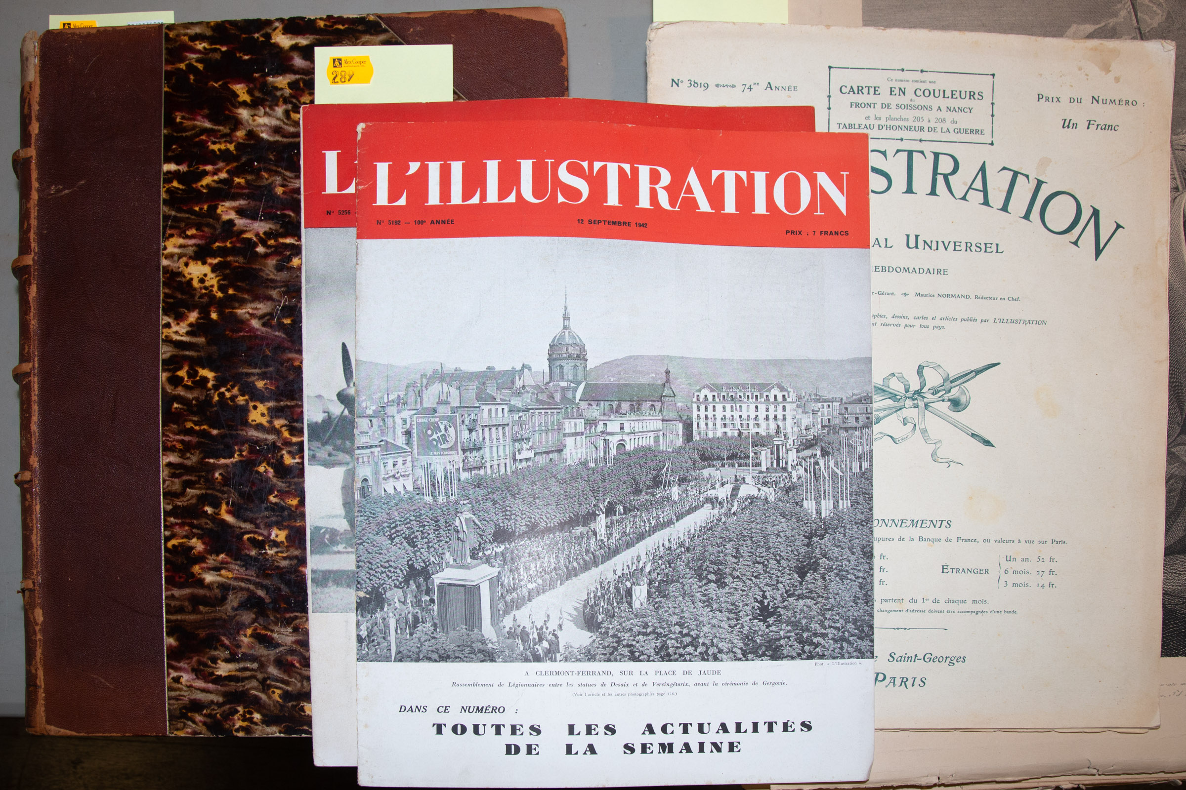 Appraisal: BOUND VOLUME OF ILLUSTRATED LONDON NEWS THE ILLUSTRATED LONDON NEWS